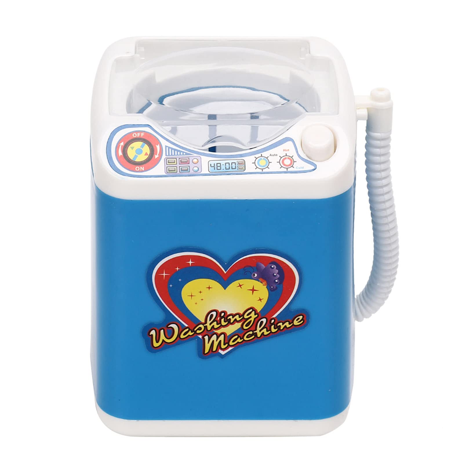Uxsiya Mini Washing Machine for Makeup Brushes & Sponges - Portable Cleaner for Beauty Tools & Kids Toys