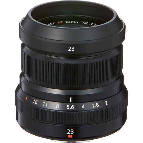 Fujifilm XF 23mm f/2 R WR Lens - Weather Resistant Prime Lens for Fujifilm X-Mount Cameras - Perfect for Street Photography, Travel & Everyday Shooting