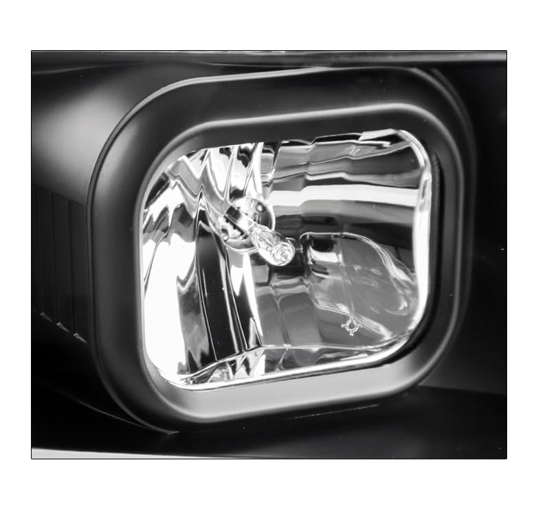 2004-2008 Ford F-150 LED Black Projector Headlights - High Performance Replacement Headlamps for Night Driving & Off-Road Use