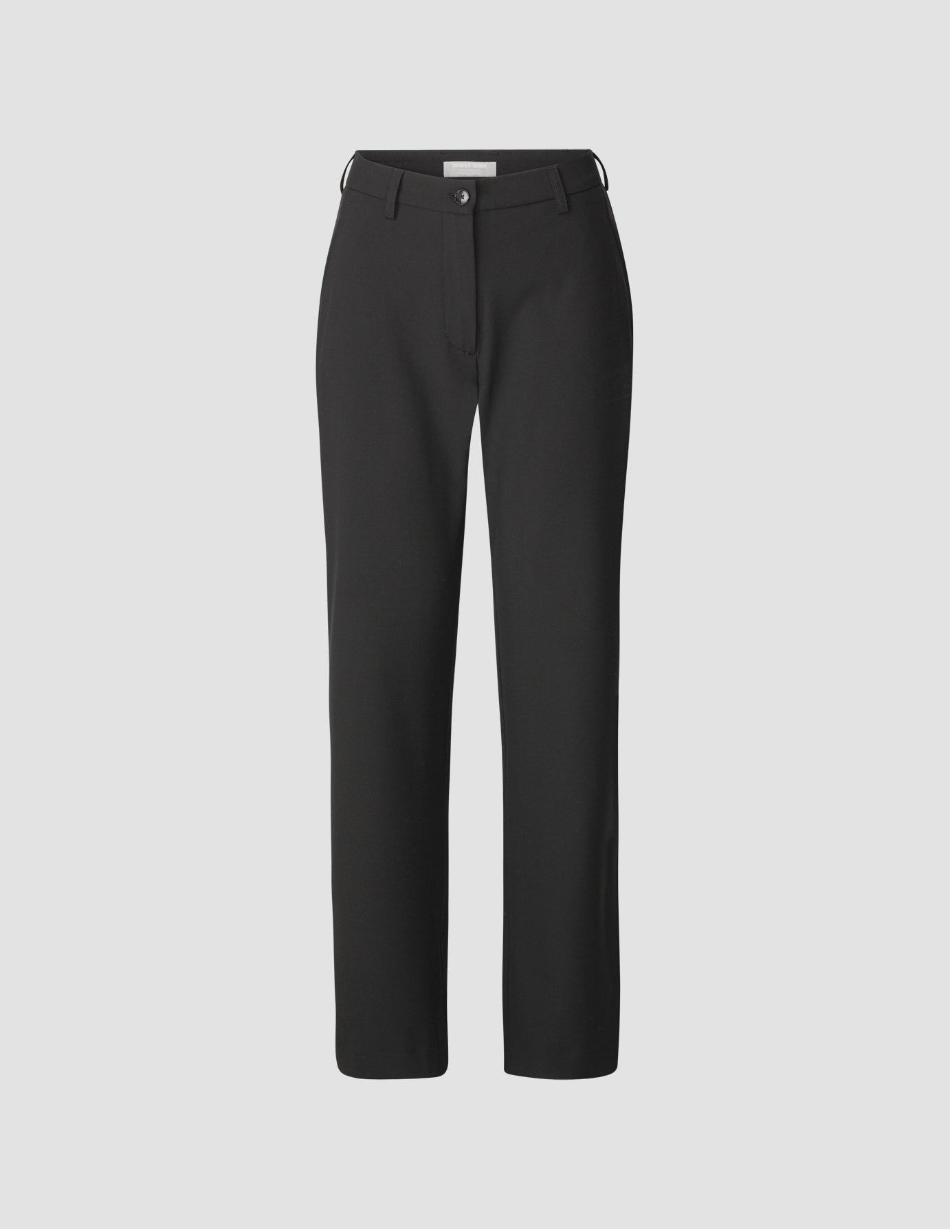 Essential Straight Black Pants for Women - Comfortable & Stylish for Work, Travel & Everyday Wear