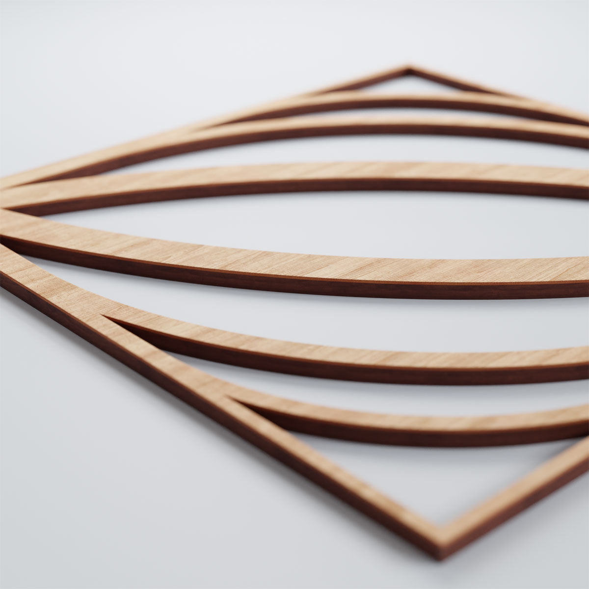 Otis Decorative Fretwork Wall Panels - Laser Cut Wooden Room Dividers & Home Decor - Perfect for Living Room, Bedroom, and Office Partitions