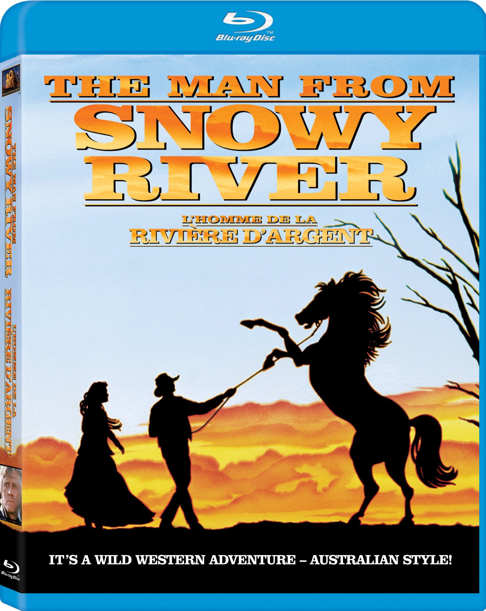 The Man From Snowy River Blu-ray - Classic Australian Adventure Film for Movie Nights & Home Theater Collections