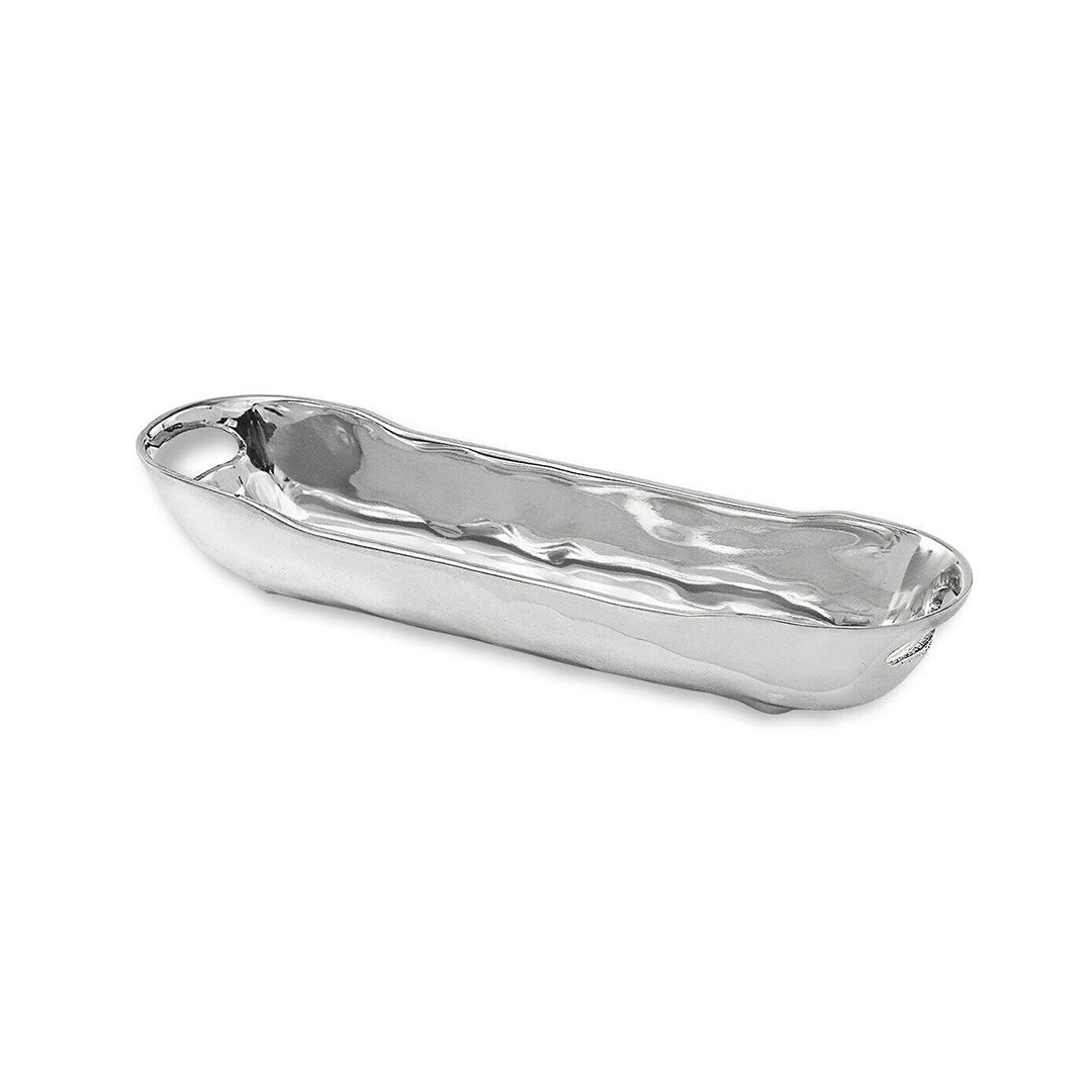 Beatriz Ball Soho Cracker Tray with Handles - Elegant Serving Platter for Cheese, Crackers & Appetizers - Perfect for Holiday Entertaining, Dinner Parties & Hostess Gifts
