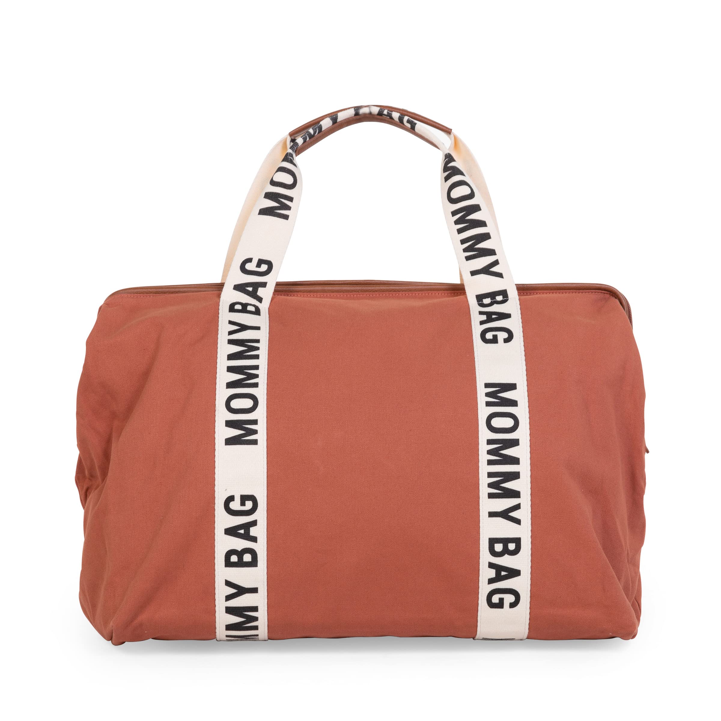 Childhome Signature Mommy Bag - Waterproof Sporty Diaper Tote for Travel | Large Baby Essentials Organizer for Moms | Perfect for Daycare, Park Outings & Family Vacations