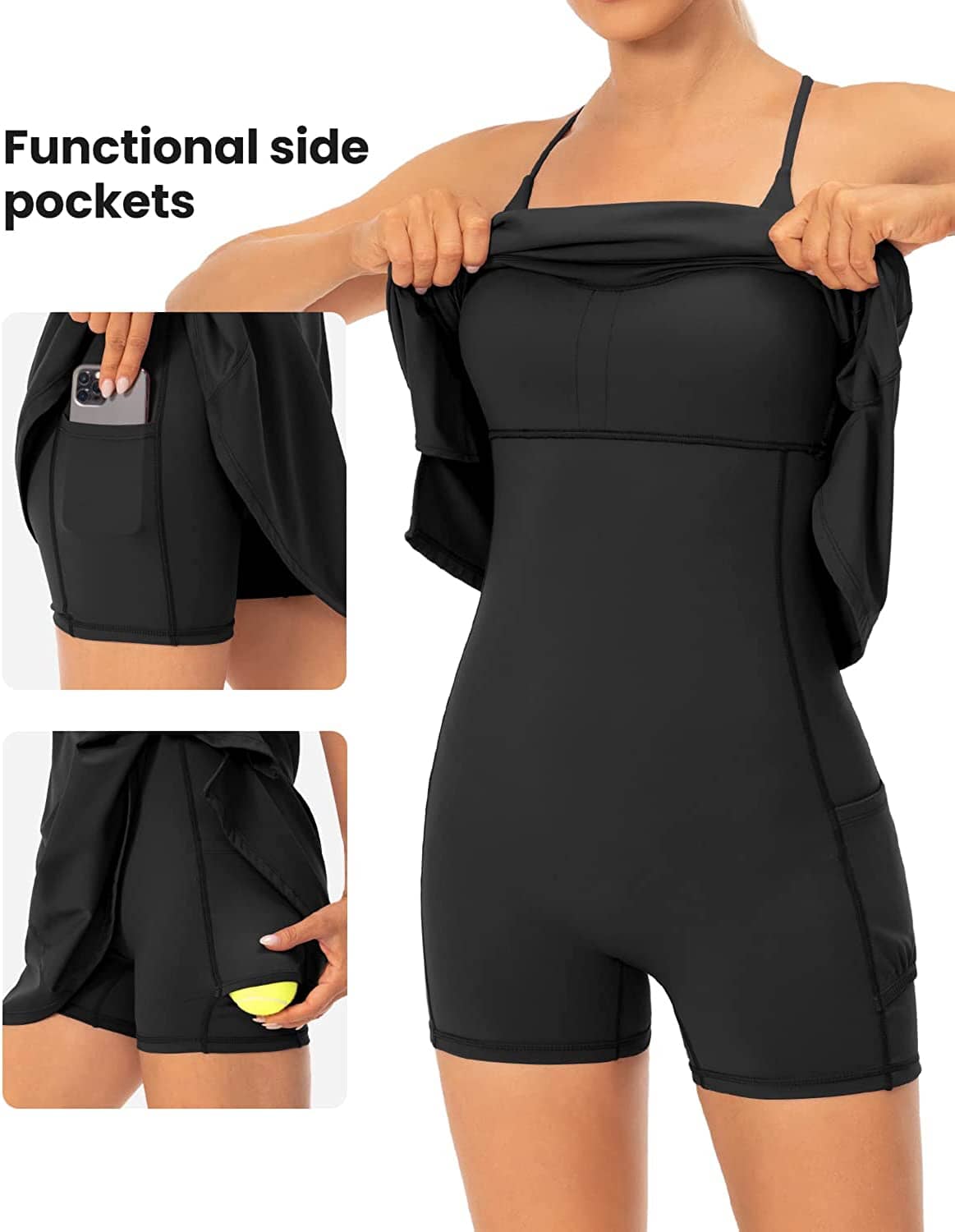 Women's Tennis Dress - Breathable Quick-Dry Sports Dress for Women - Perfect for Tennis, Running, and Gym Workouts