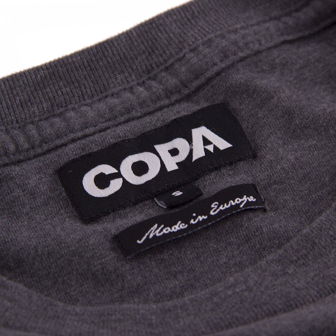 COPA Football Hand of God Embroidery T-Shirt - Vintage Soccer Jersey for Fans - Perfect for Match Days & Casual Wear
