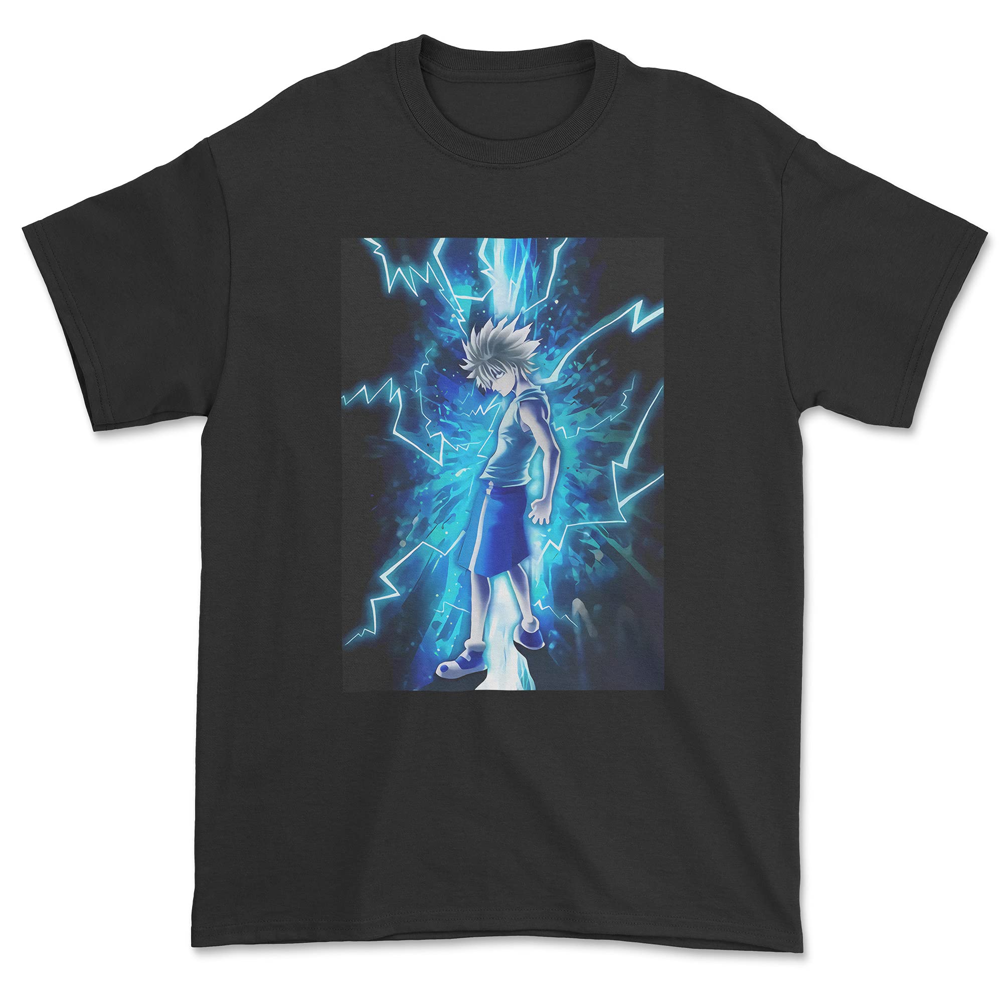 Hunter x Hunter Killua Zoldyck Godspeed Anime Manga Unisex T-Shirt, Hoodie, Tank Top, Sweatshirt - Perfect for Cosplay, Anime Conventions & Casual Wear