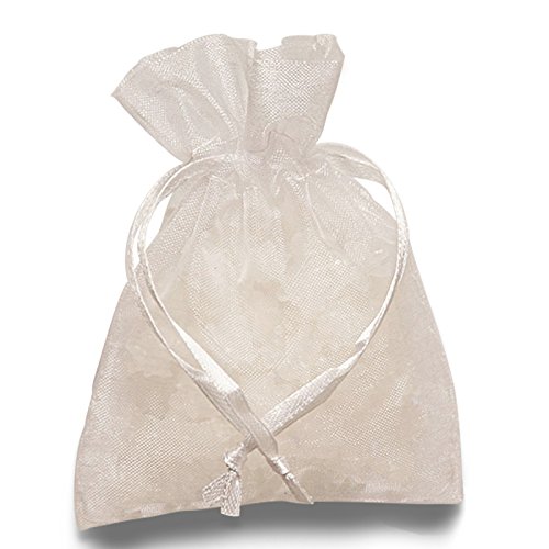 Premium White Organza Gift Bags 3