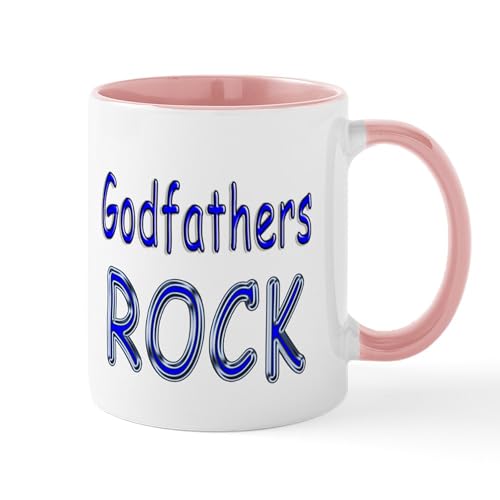 White/Pink Inside - Godfathers Rock Mug
