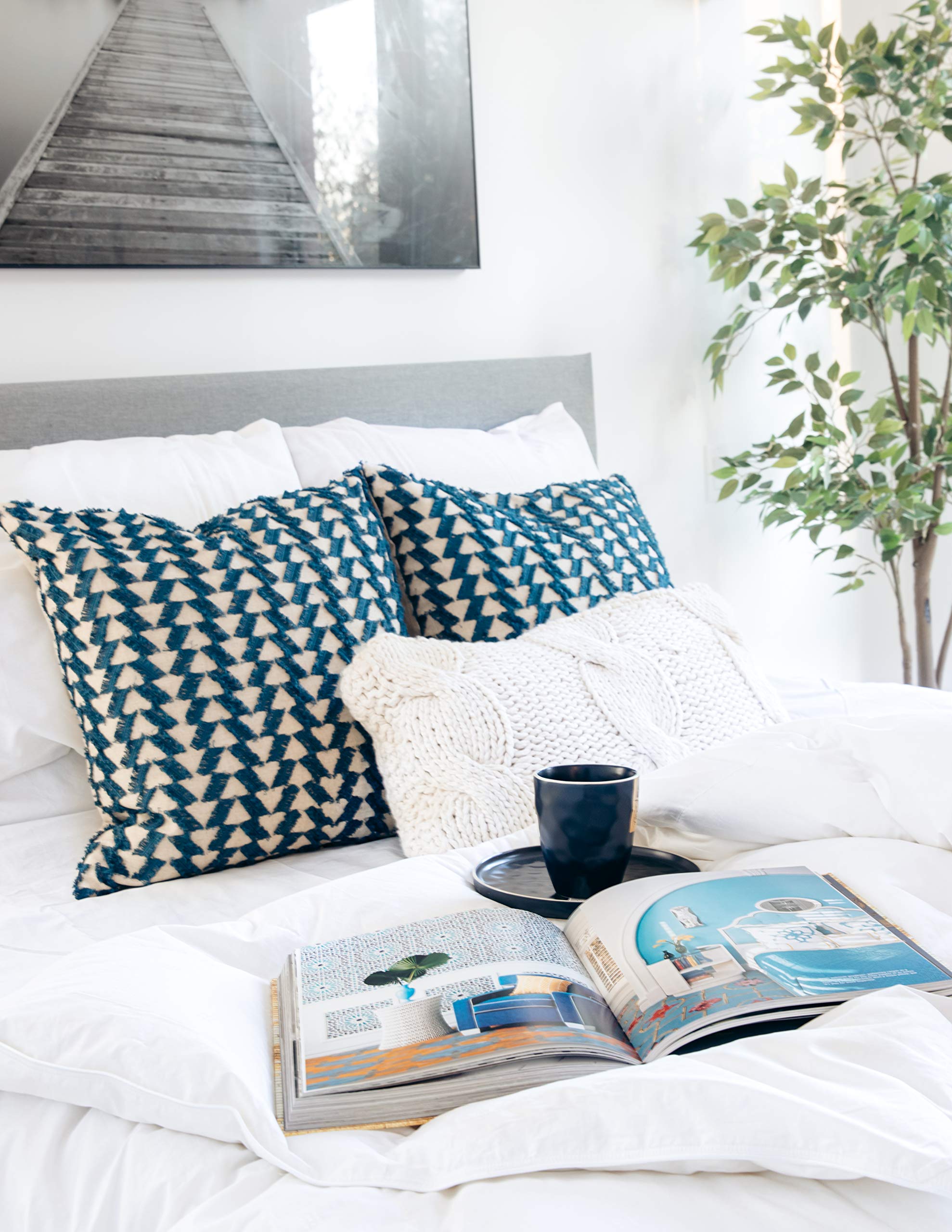 Premium B3-111-Q25 White Goose Down Comforter - Queen Size, 289 Thread Count for Ultimate Softness & Warmth | Perfect for Winter Bedding, Guest Rooms & Cozy Nights