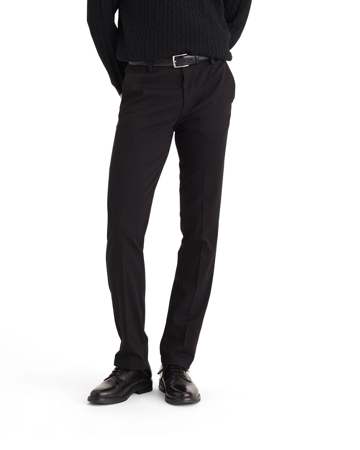 Dockers Men's Slim Fit Easy Khaki Pants - Comfortable Stretch Dress Pants for Office & Business Casual Wear | Machine Washable