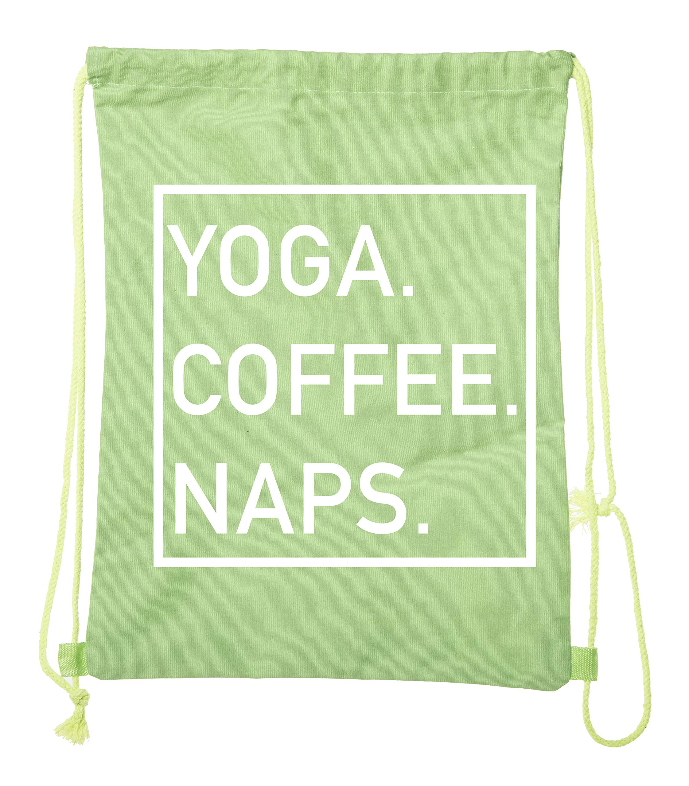 Premium Cotton Drawstring Yoga Gym Bag for Yoga Blocks & Clothes - Lightweight & Durable Workout Bag for Yoga, Gym, Travel & Fitness Classes