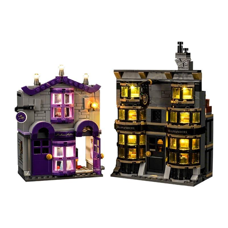 LEGO Ollivanders & Madam Malkin's Robes 76439 Light Kit - DIY LED Lighting Set for Harry Potter LEGO Sets - Perfect for Display & Nighttime Illumination