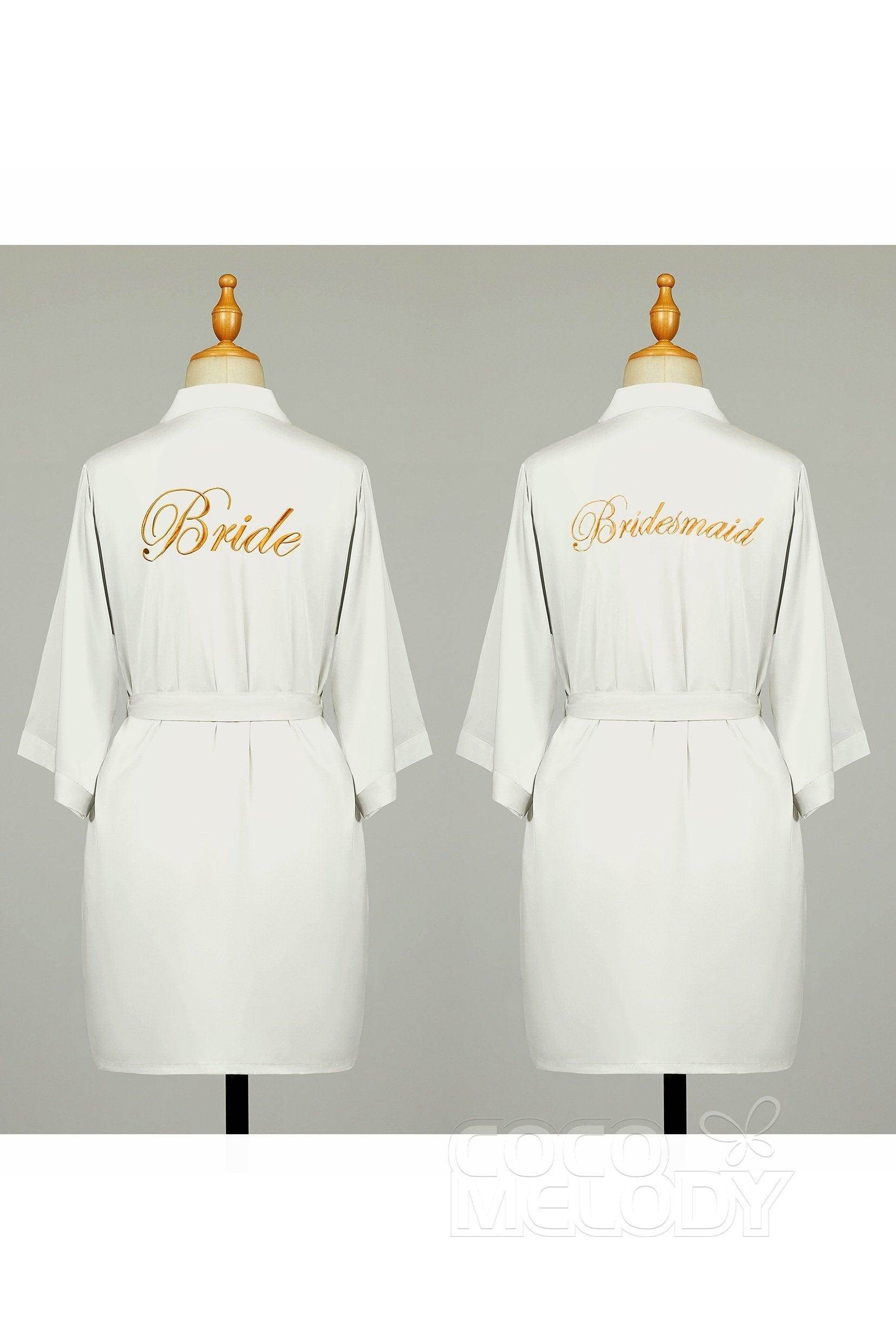Elegant Long Chiffon Wedding Robe CZ0180 - Perfect for Bridal Party, Bridesmaids & Special Occasions