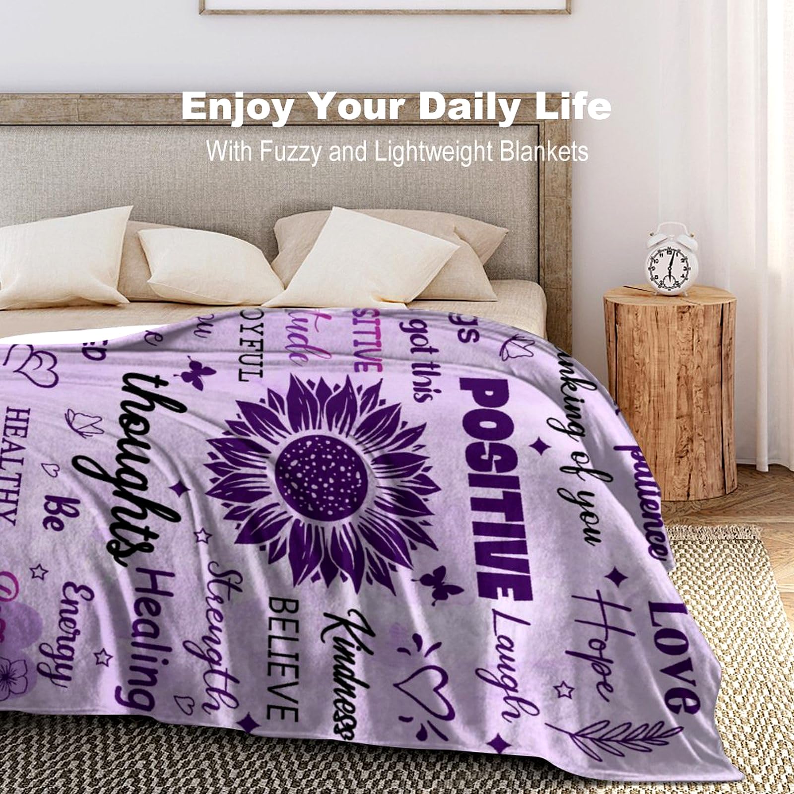 You Are Awesome Inspirational Throw Blanket - 50