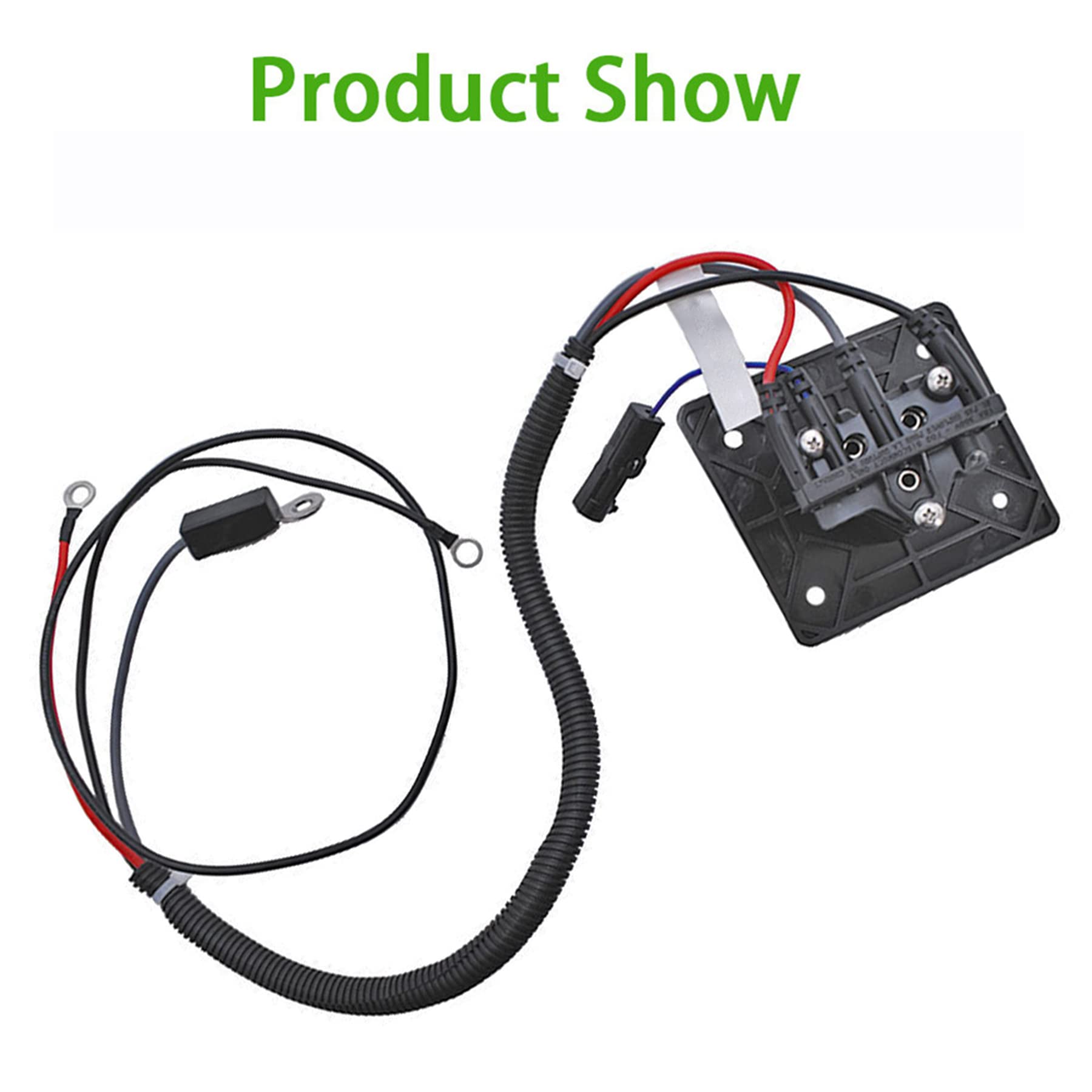 ALL-CARB 48V Golf Cart Charger Receptacle 602529 - Replacement for EZGO RXV & TXT Models | Compatible with Delta-Q Chargers | Perfect for Home, Golf Course & RV Use