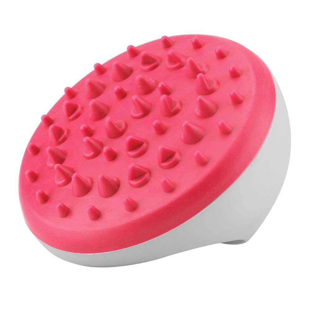 Sazao Slimming Beauty Brush - Deep Massage Anti-Cellulite Bath Brush with Ergonomic Handle for Body Exfoliation & Skin Care - Perfect for Shower, Spa & Home Relaxation (Pink)
