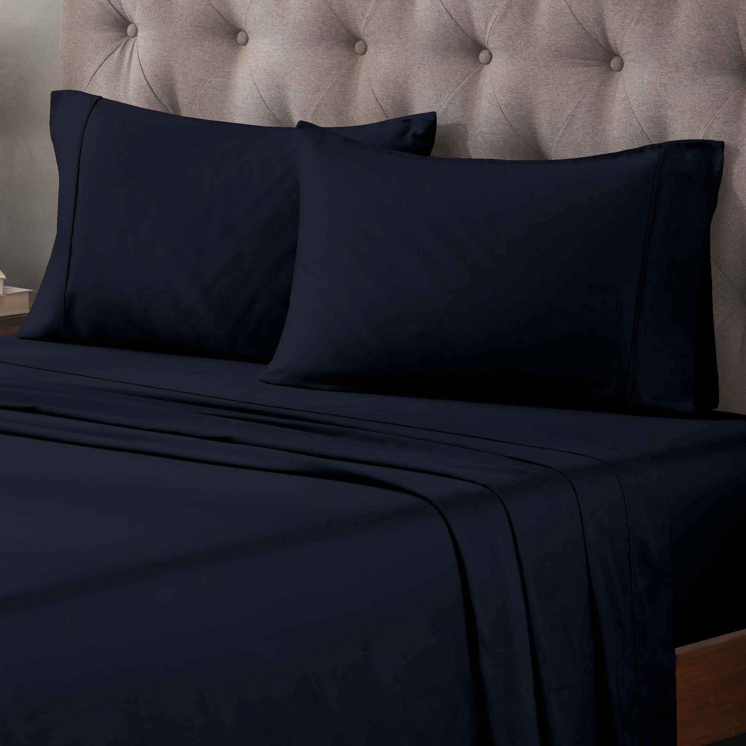 Premium 400 Thread Count Egyptian Cotton Bed Sheet Set - Soft, Breathable & Durable for a Luxurious Sleep Experience | Perfect for Master Bedrooms, Guest Rooms & Hotels