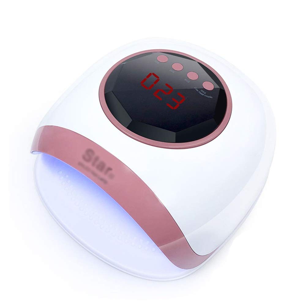 Professional 72W LED Nail Dryer Lamp for Gel Polish & Varnish Drying - Fast Curing Manicure Light for Salon & Home Use