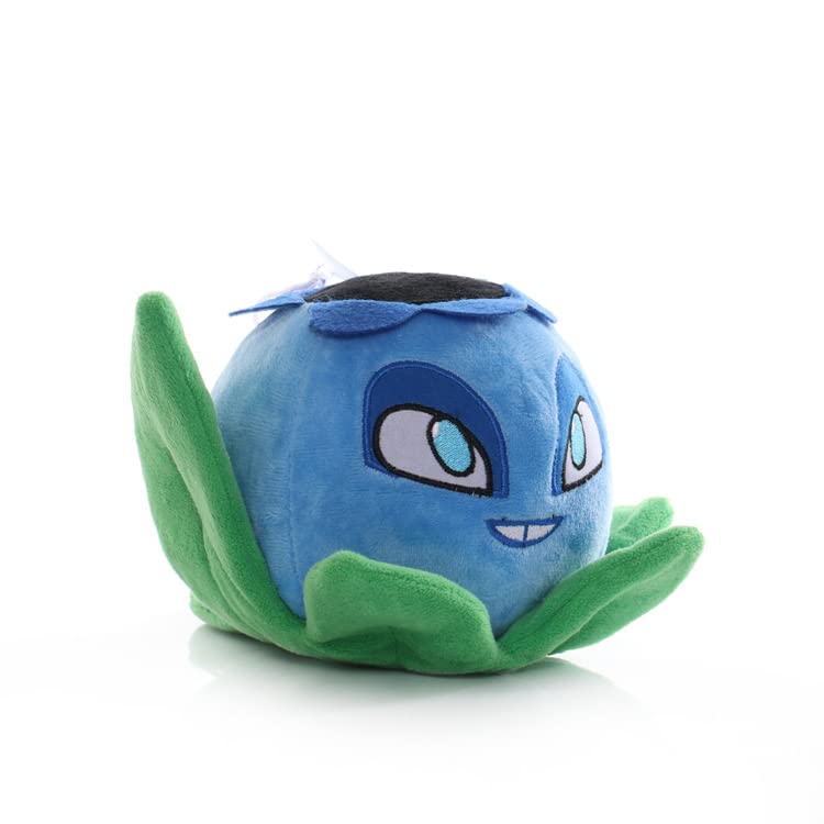 PVZ Plush Toys - Zombie & Plant Stuffed Animals, Blueberry Plushie - Perfect for Kids' Gifts, Game Room Decor & Plant vs Zombie Fans Collection