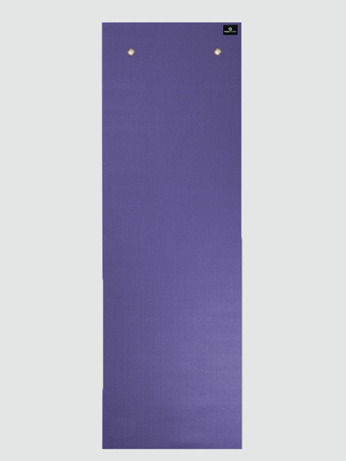 Premium 4.5mm Thick Non-Slip Yoga Mat with Eyelets - Ideal for Hot Yoga, Pilates & Home Workouts - Eco-Friendly & Extra Cushioning