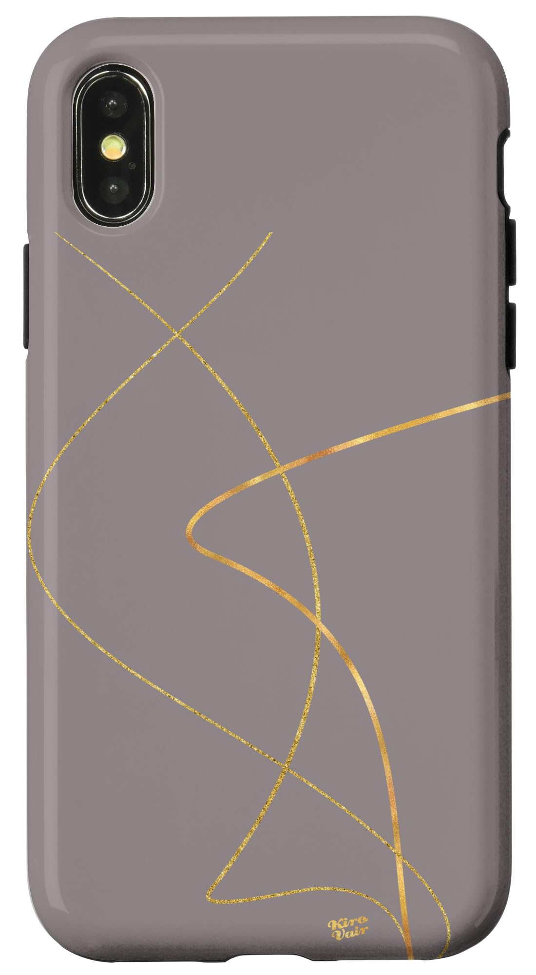 iPhone X/XS Kintsugi 2 Taupe Grey Case - Stylish & Durable Protection for Everyday Use