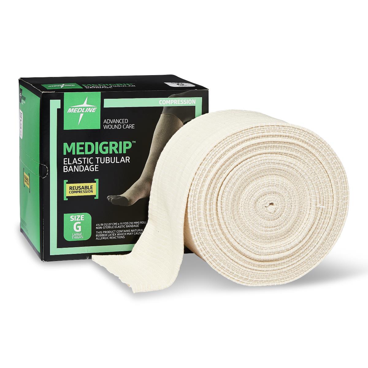 Medigrip Elasticated Tubular Bandage - Breathable Support Bandage for Arms, Legs & Joints (Various Sizes) - Ideal for Sports Injuries, Post-Surgery Recovery & Swelling Relief