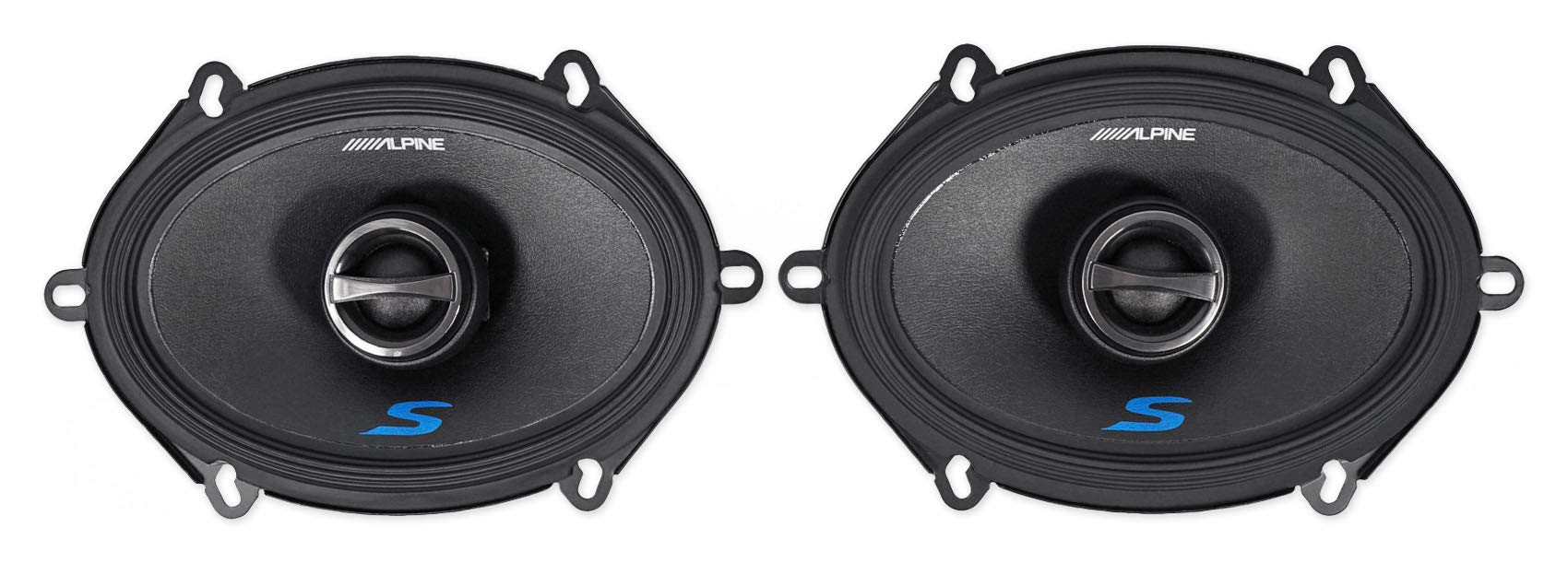 Alpine S Front Factory Speaker Replacement Kit for 1998-2011 Ford Crown Victoria - High-Quality Car Audio Upgrade for Enhanced Sound Experience in Sedans
