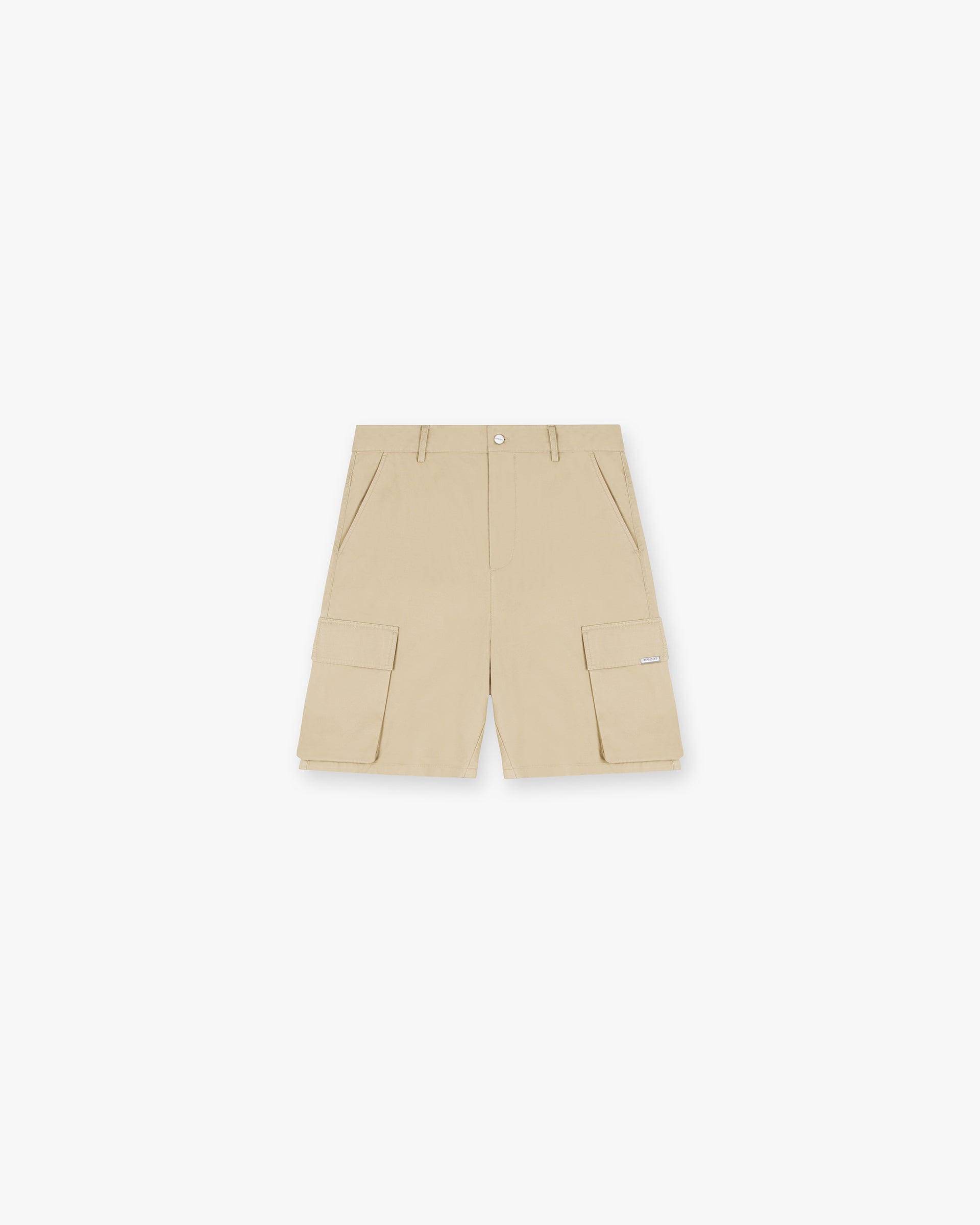 Men's Baggy Cotton Cargo Shorts - Comfortable & Stylish Sandstone Color - Perfect for Outdoor Activities, Hiking & Casual Wear