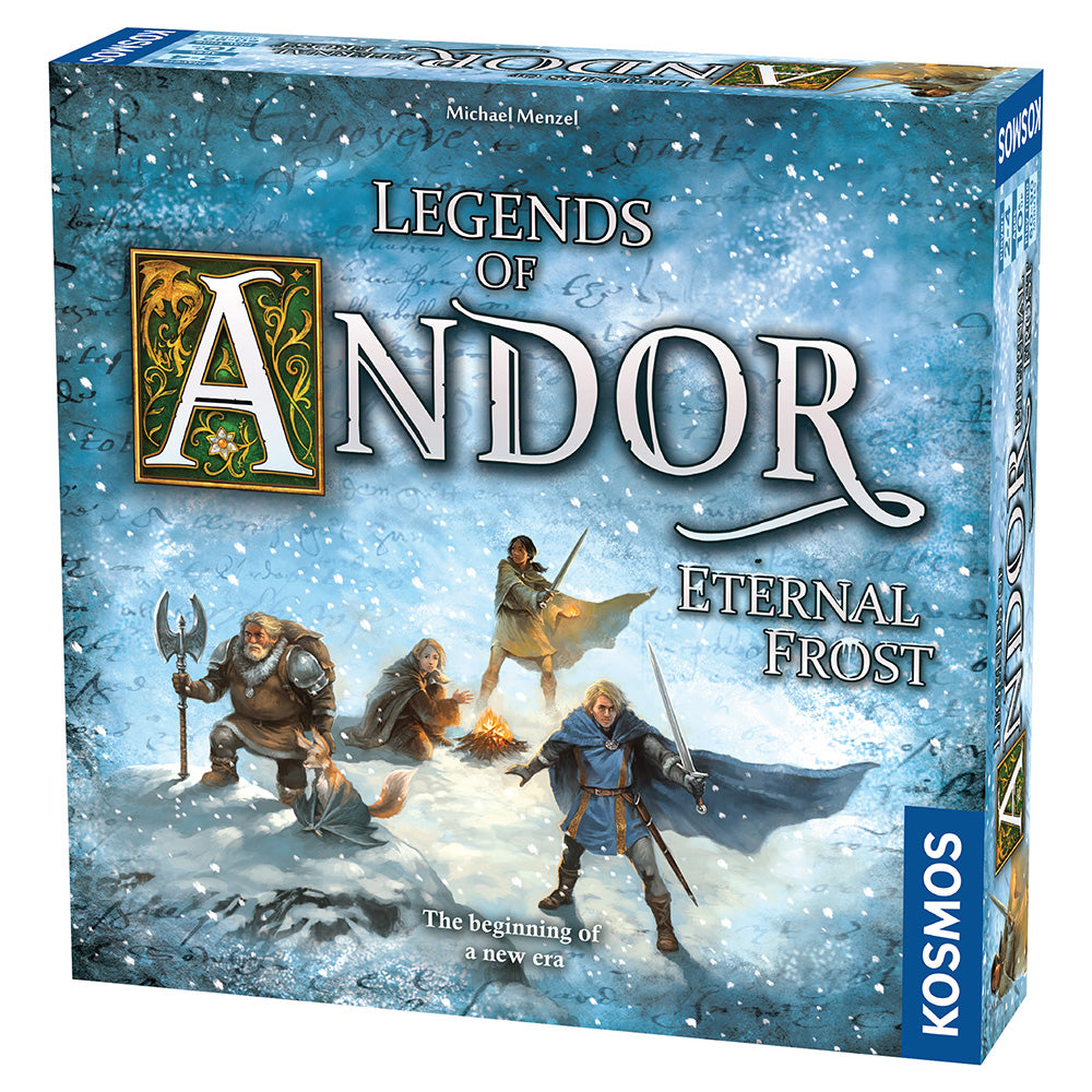 Legends of Andor: Eternal Frost - Epic Fantasy Board Game for Adults & Teens | Strategy Adventure Game with Miniatures | Perfect for Game Nights & Family Gatherings