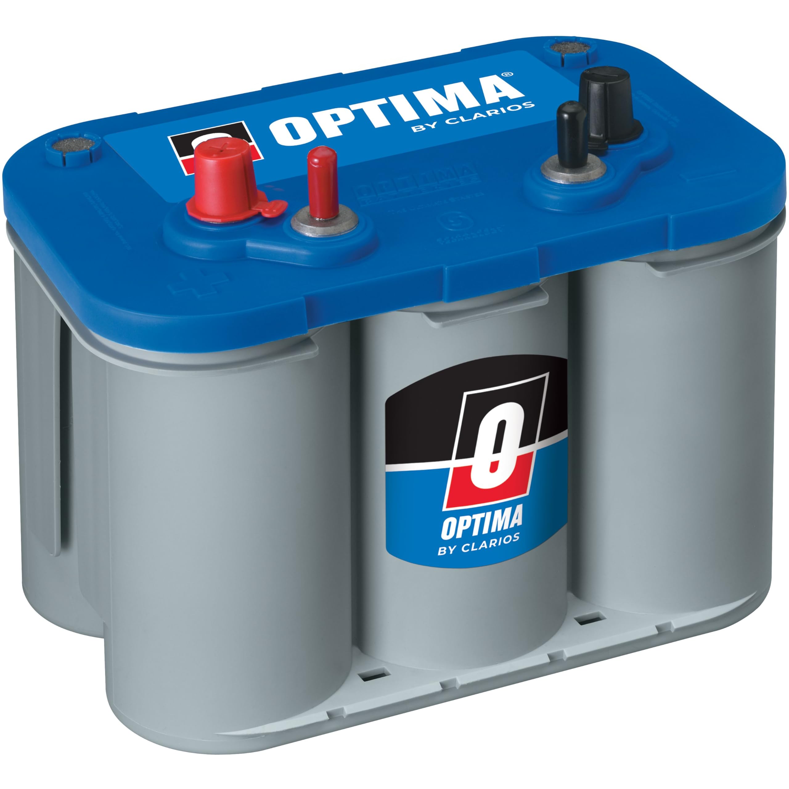 OPTIMA BATTERIES 8016-103 D34M BlueTop Marine Battery - Dual Purpose Starting & Deep Cycle for Boats, RVs, and Off-Grid Power - High Performance AGM Battery for Marine, Automotive, and Solar Applications