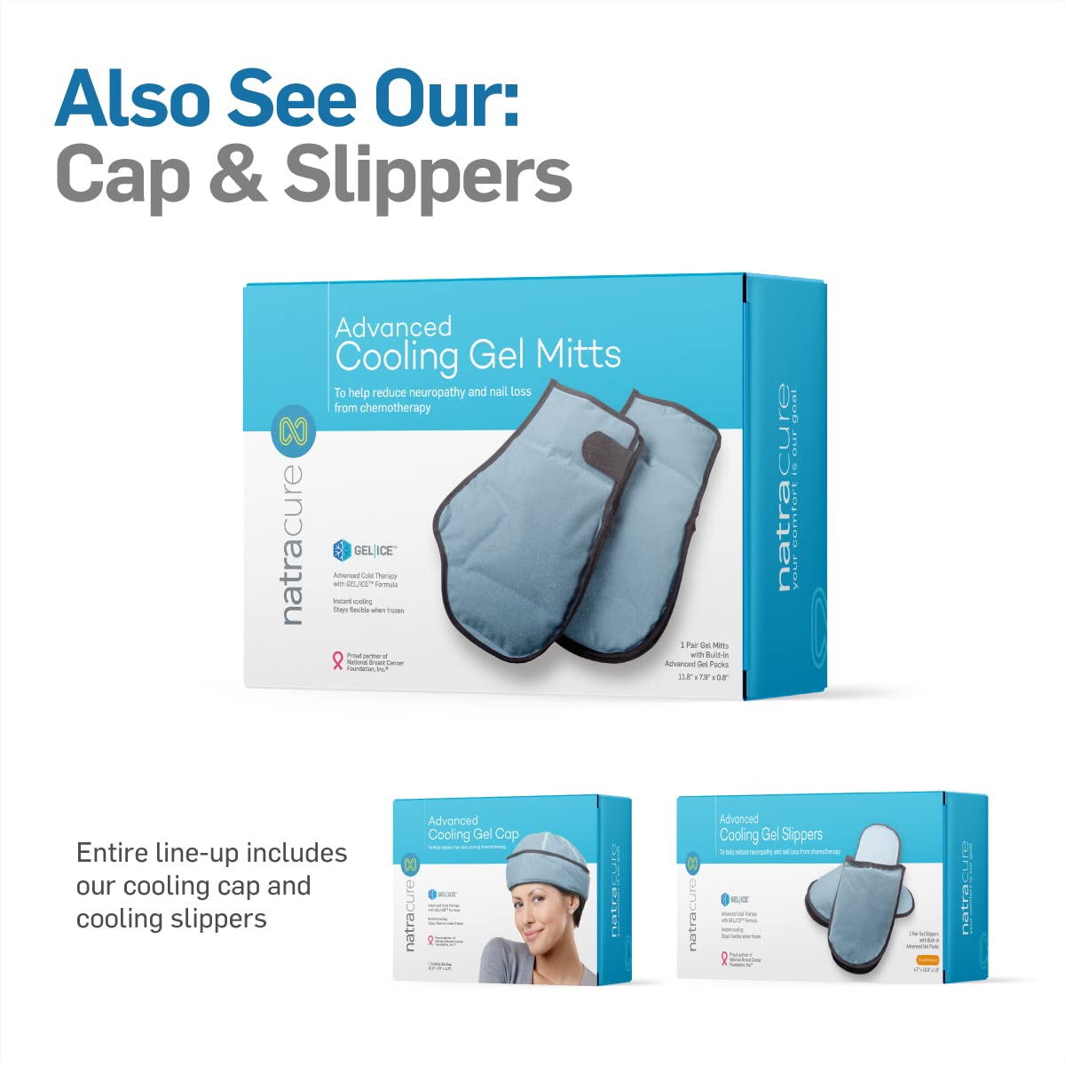 NatraCure Cooling Gel Hand Ice Pack Gloves - Relief for Hand Soreness, Arthritis Pain & Neuropathy | Cold Therapy Gloves for Chemo, Numbness, Tingling & Nail Loss | Perfect for Post-Surgery Recovery, Carpal Tunnel Relief & Sports Injury Recovery