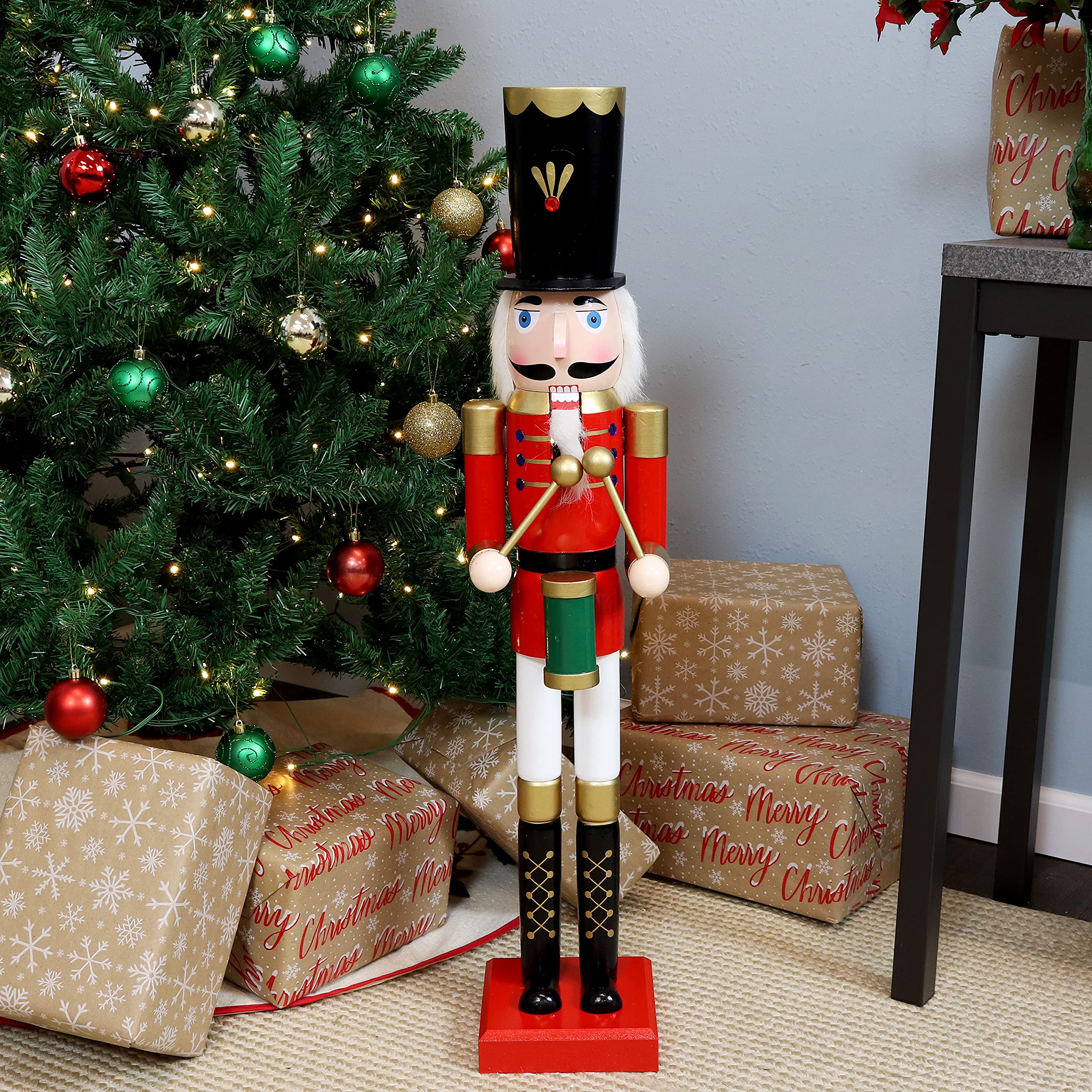 Noah Wooden Nutcracker Statue - 35.75