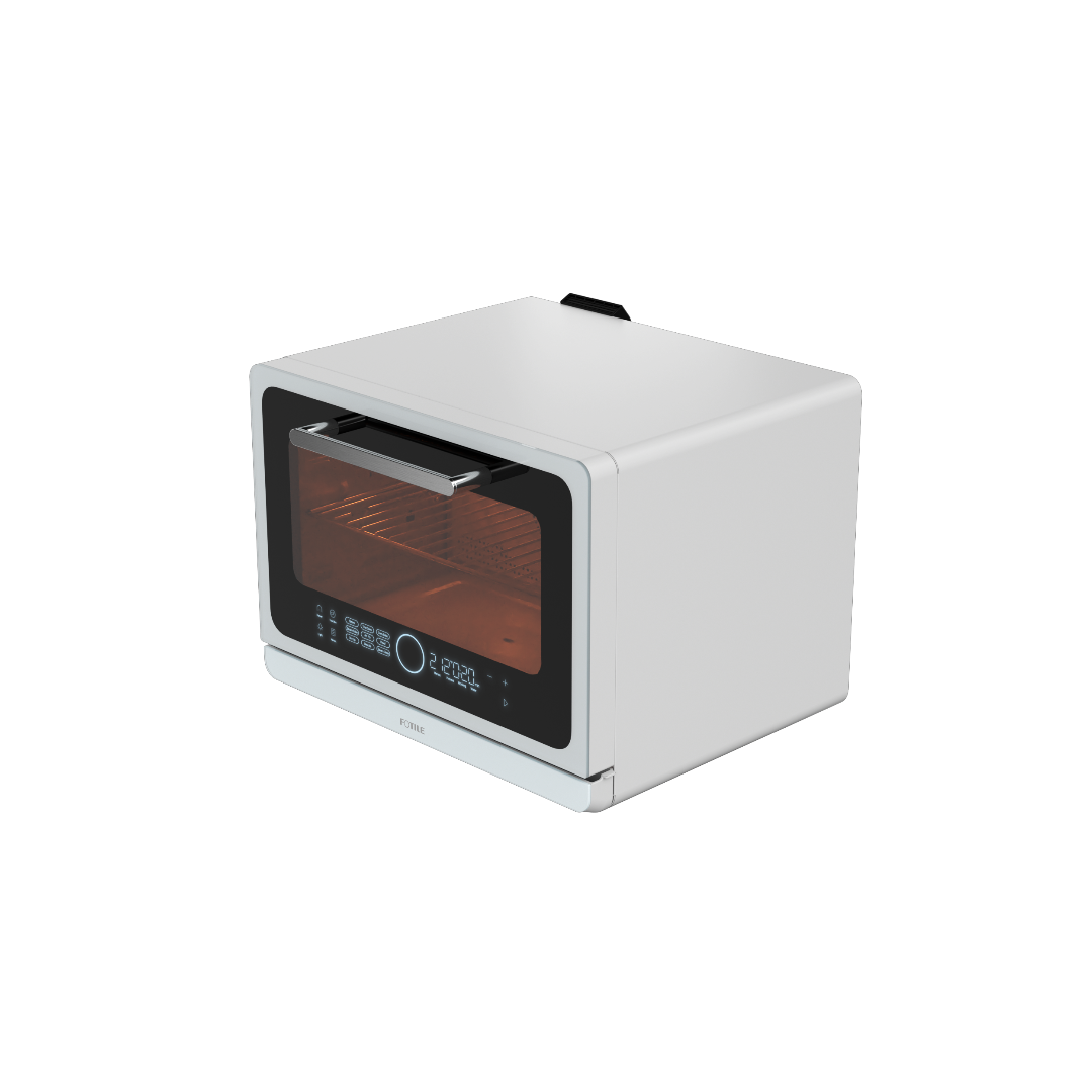 ChefCubii 4-in-1 Combi Steam Oven with Touchscreen Control | Multi-Function Countertop Oven for Baking, Roasting, Steaming & Reheating | Perfect for Small Kitchens, Apartments & Home Cooking