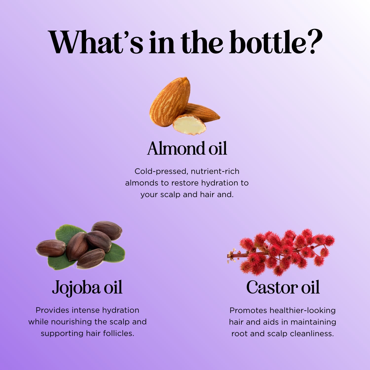 Best Boost Hair Oil for Growth & Shine - Natural Hair Care Treatment for Dry, Damaged Hair - Perfect for Daily Use & Styling