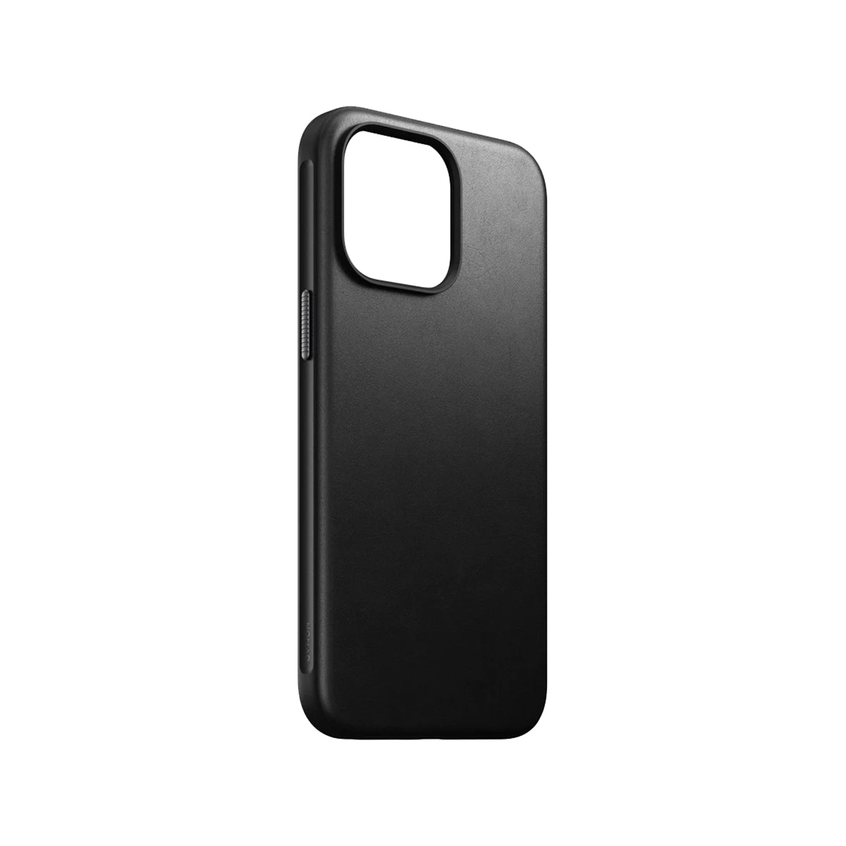 Premium Nomad Genuine Leather Case for iPhone 15 Pro Max - Slim Protective Black Cover with Drop Protection | Perfect for Business Professionals & Outdoor Enthusiasts
