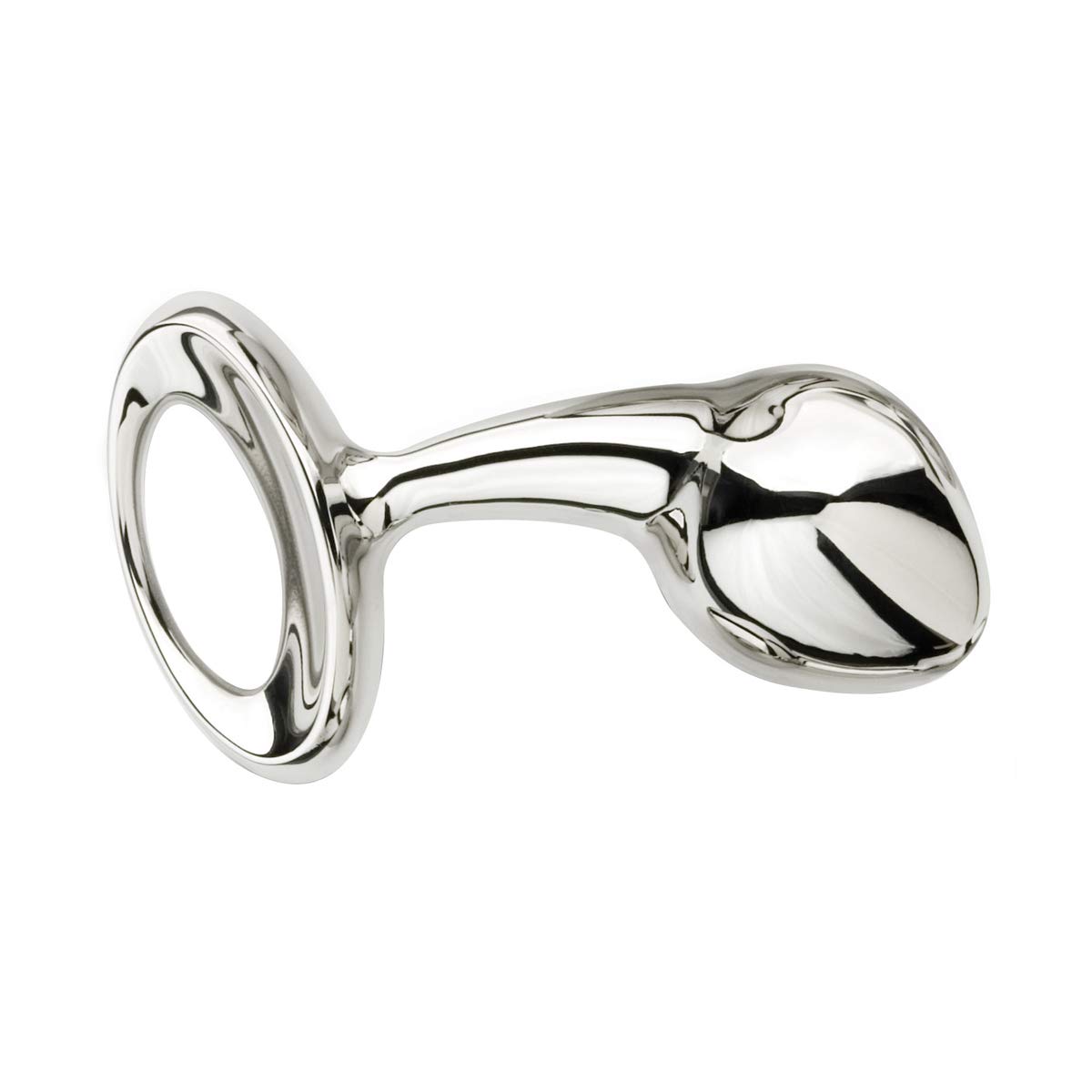 NJOY Medium Pure Plug - Premium Silicone Anal Plug for Comfort & Pleasure - Perfect for Beginners & Experienced Users - Great for Solo Play & Couples Use
