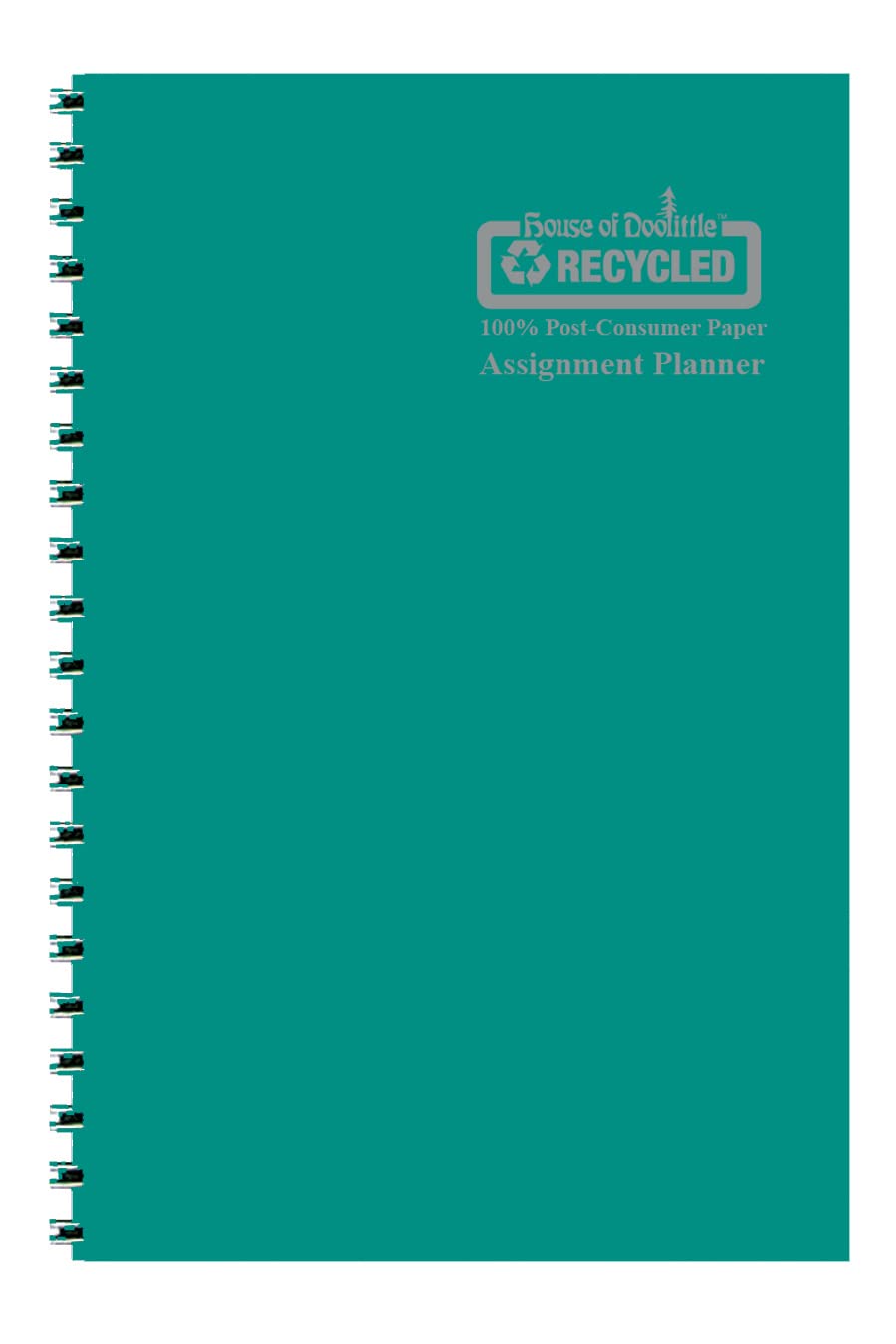 House of Doolittle 2024-2025 Weekly Academic Planner Assignment Book - 5 x 8 Inches, Bright Green, August to August (HOD274RTG09-25) - Perfect for Students, Teachers & Professionals for School, College & Office Organization