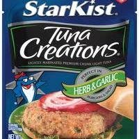 StarKist Tuna Creations Herb & Garlic Pouch - 2.6 oz (Pack of 1) | Premium Seasoned Tuna for Salads, Sandwiches & Quick Meals | High Protein, Low Carb Snack