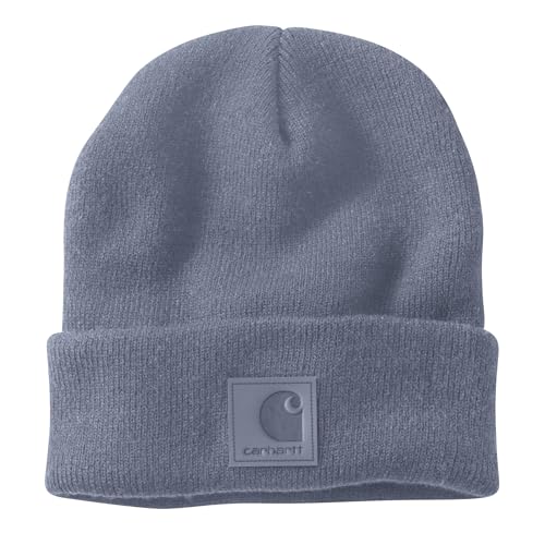 Carhartt TONAL Patch Beanie 101070 - Warm Winter Knit Hat for Men & Women - Perfect for Outdoor Activities, Skiing, and Cold Weather Fashion