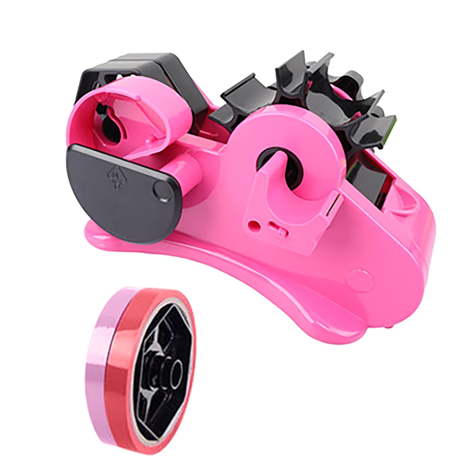NQyIOS Sublimation Tape Roll - Heat Resistant Transfer Tape for Heat Cutting, Dispenser & Office Use - Hot Pink - Perfect for T-Shirt Printing, DIY Crafts & Sublimation Projects