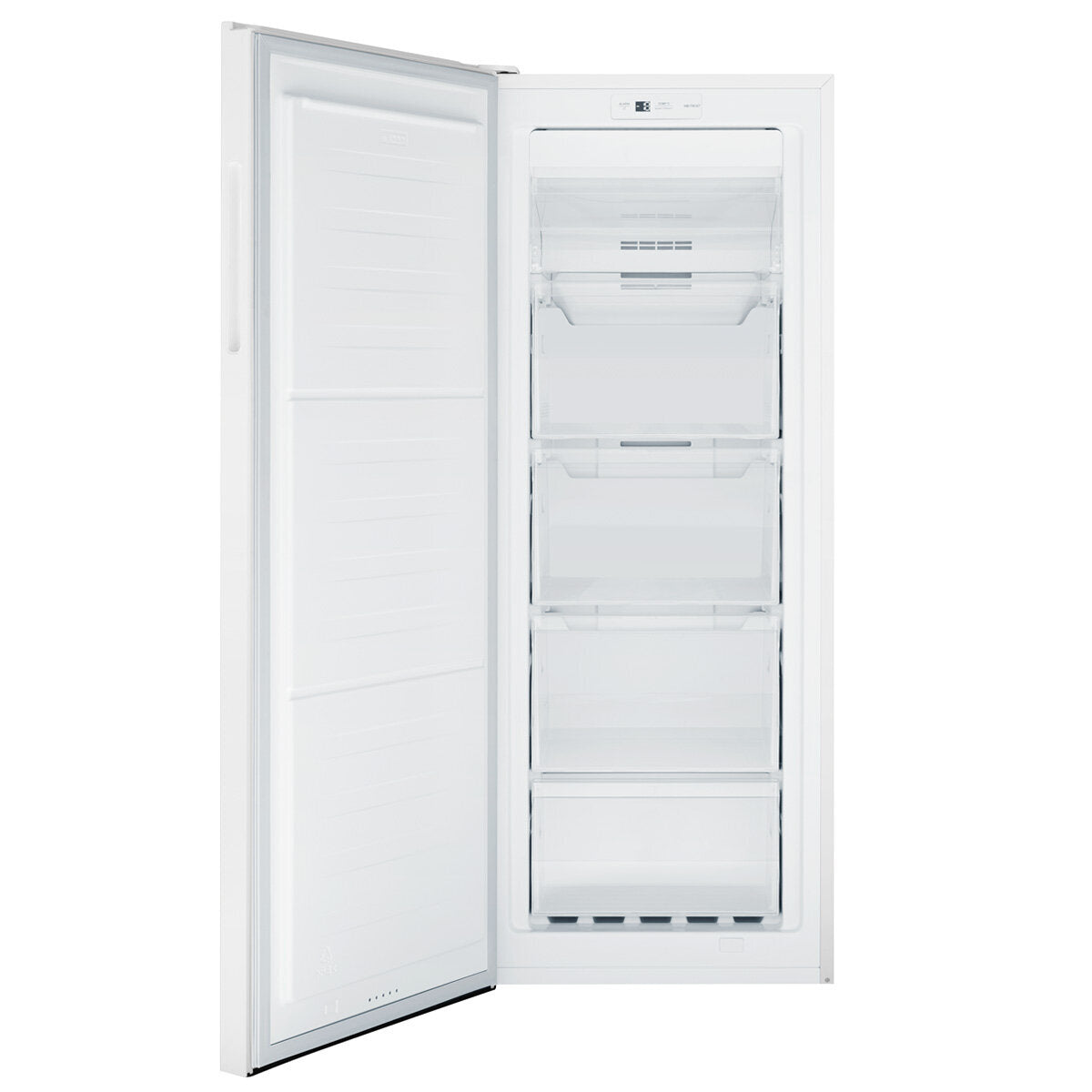 Westinghouse 155L Upright Frost Free Freezer WFM1700WE - Energy Efficient Large Capacity Freezer for Home, Kitchen, or Garage Storage - Perfect for Frozen Food, Ice Cream, and Bulk Meal Prep