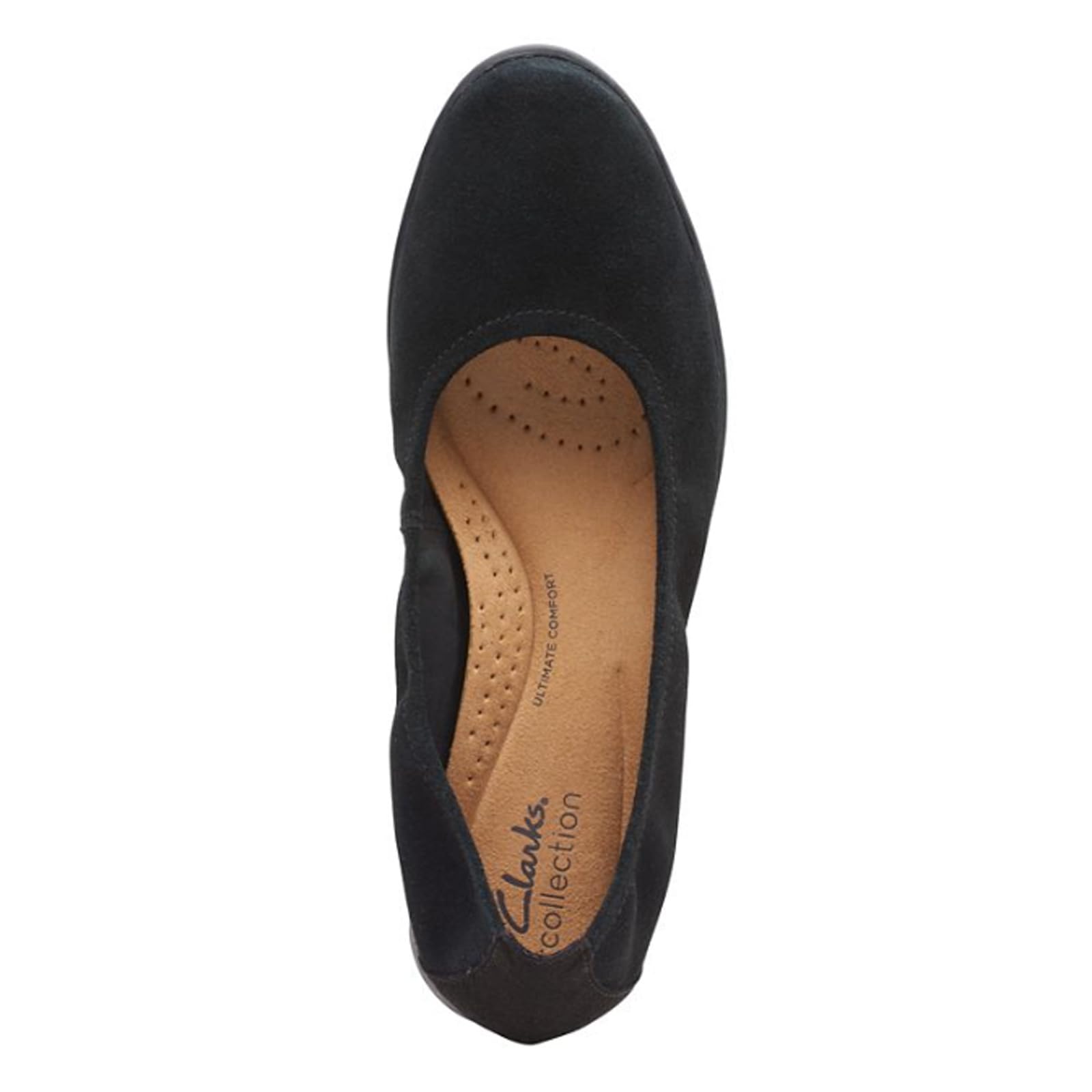 Clarks Women's Jenette Ease Flat - Comfortable Casual Loafers for Work, Travel & Everyday Wear | Slip-On Shoes with Cushioned Insoles