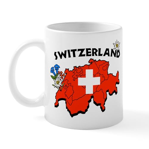 White - Switzerland Mug