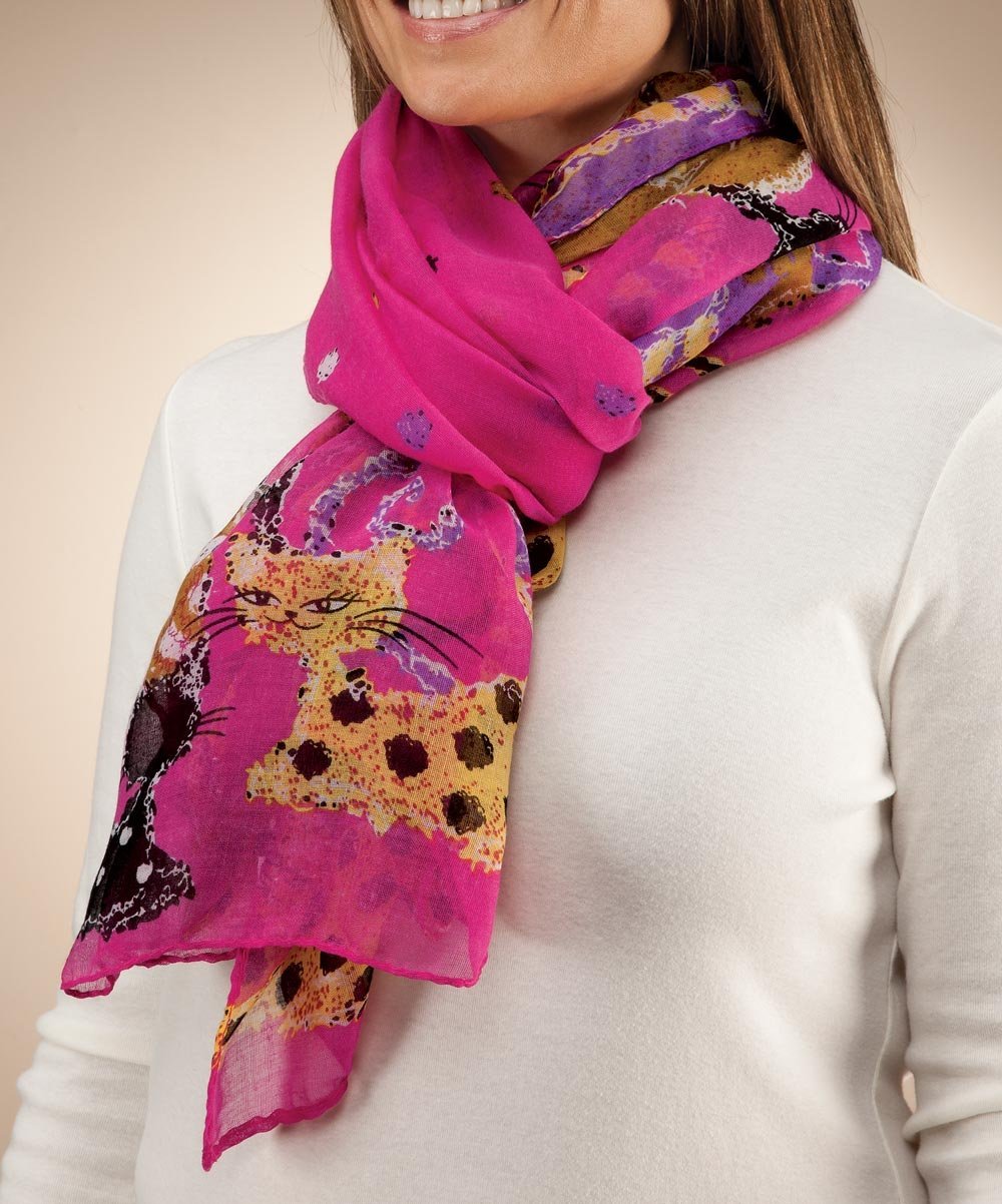 Stylish Dark Pink Scarf for Women - Soft & Warm Winter Fashion Accessory - Perfect for Cold Weather, Office, and Casual Outfits