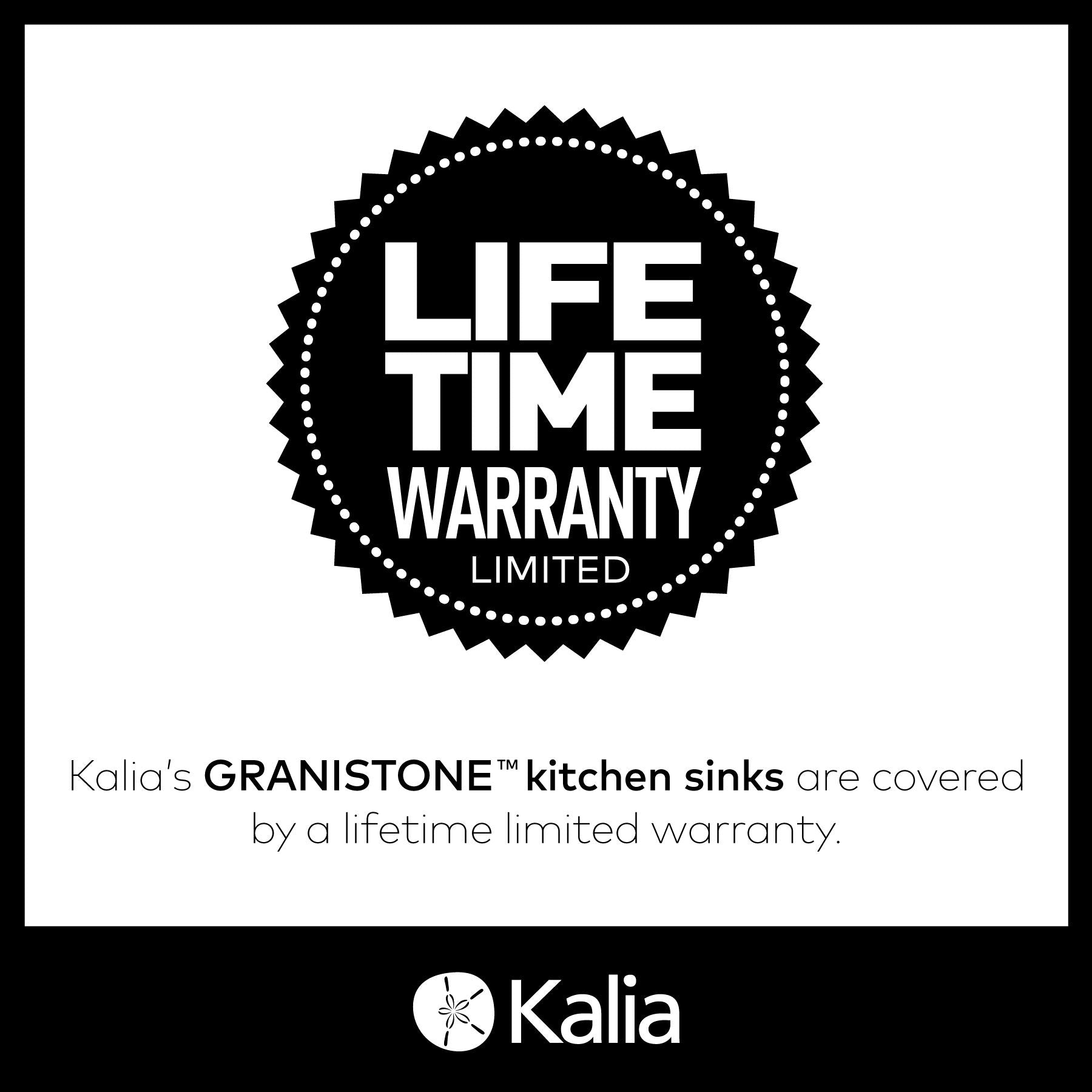 KALIA 27-Inch Undermount Kitchen Sink - Stainless Steel 3 Colors (Black/White/Silver) for Modern Home & Restaurant Use
