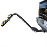 Beach Cruiser & Mountain Bike Rack - Heavy Duty 4-Bicycle Swing Down Carrier for Easy Loading | Perfect for SUVs, Trucks & Road Trips