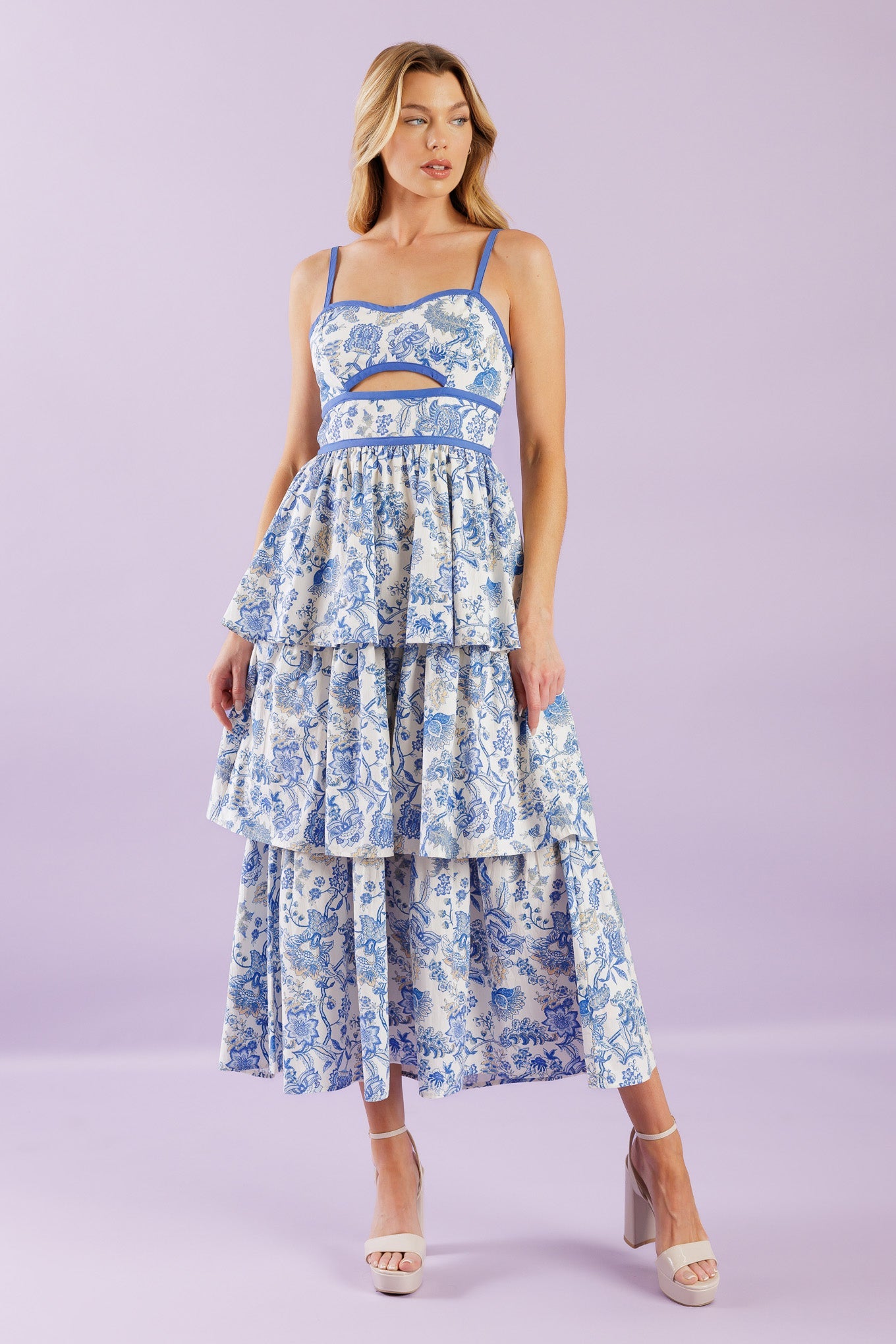 Stylish A Great Escape Woven Midi Dress for Women - Perfect for Summer Vacations, Beach Getaways & Casual Outings