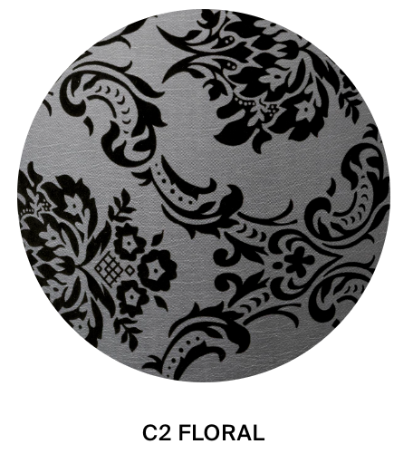 16.16.12 Cylinder Shade C2 Floral Lamp Shade - Elegant Floral Design for Table Lamps & Floor Lamps - Perfect for Living Room, Bedroom, and Office Decor
