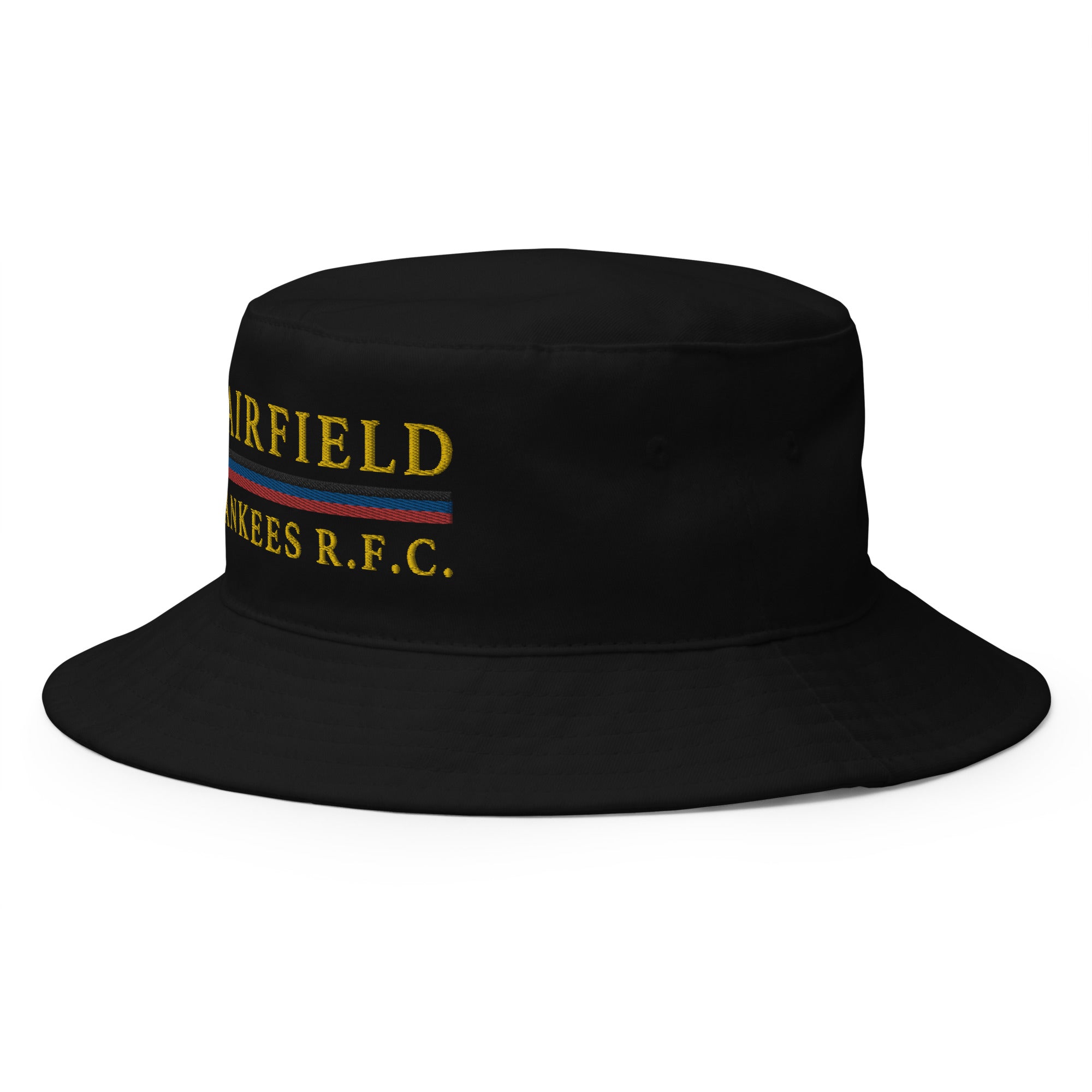 Fairfield Yankees RFC Bucket Hat - Adjustable Cotton Baseball Cap for Men & Women - Perfect for Outdoor Sports, Beach, Fishing & Summer Fashion